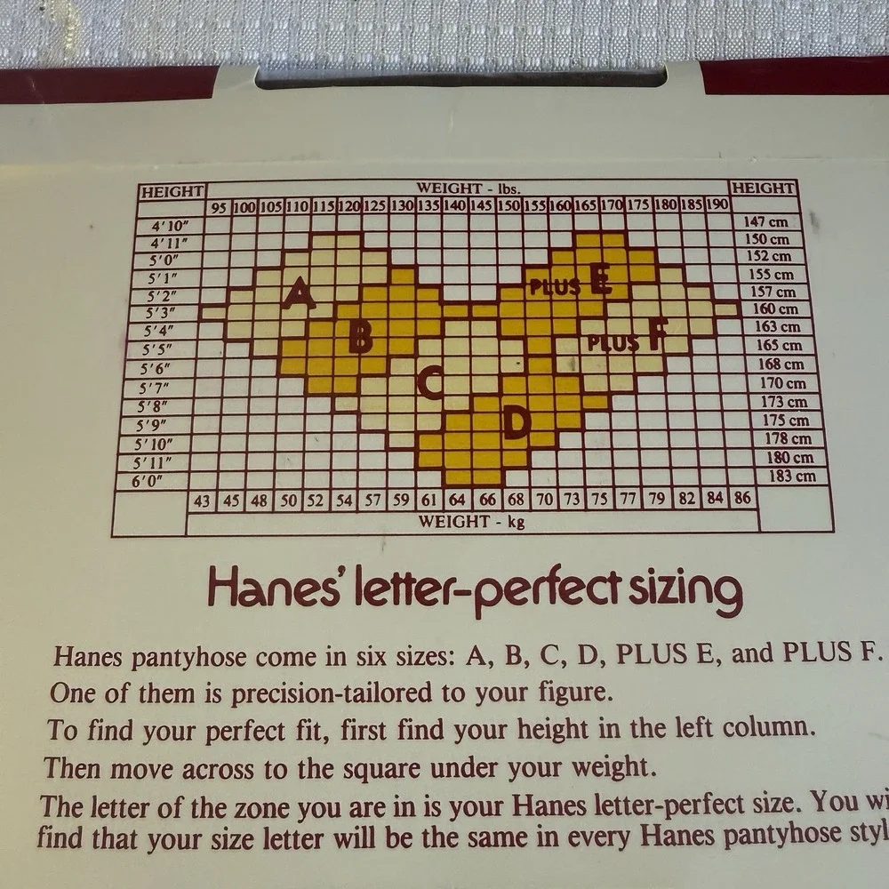 Vintage Hanes Pantyhose Lot 6‎ New Packages 80s Size A/B Stockings